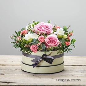 Rose Blush Hatbox